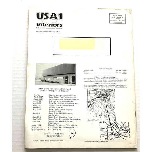 USA1 1987 Vintage Catalogs Chevrolet Interiors (2) - Picture 5 of 8
